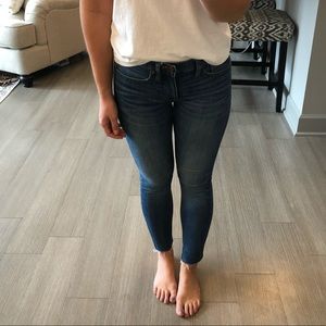 Madewell 9” High Rise Skinny Crop